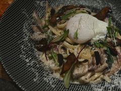 黑松露奶油蘑菇培根意面-KimPro 辛普乐概念韩餐