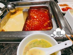 牛油麻辣锅底-海底捞火锅(连城广场店)