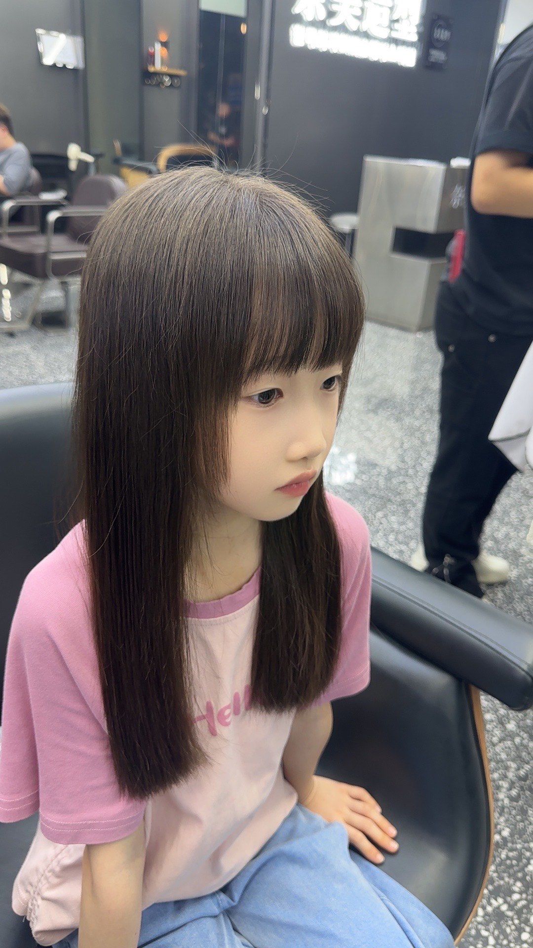 染发设计 小女孩 染头发真漂亮 超级好看