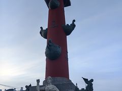 -瓦西里岛古港口灯塔