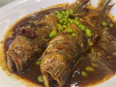 毛豆烧黄鱼-苏启渔港(云南北路店)