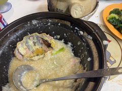 -长城砂煲田鸡粥
