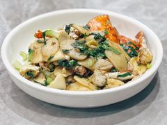 白蟹炒年糕-红灯笼龙凤饭店(宁波老字号店)