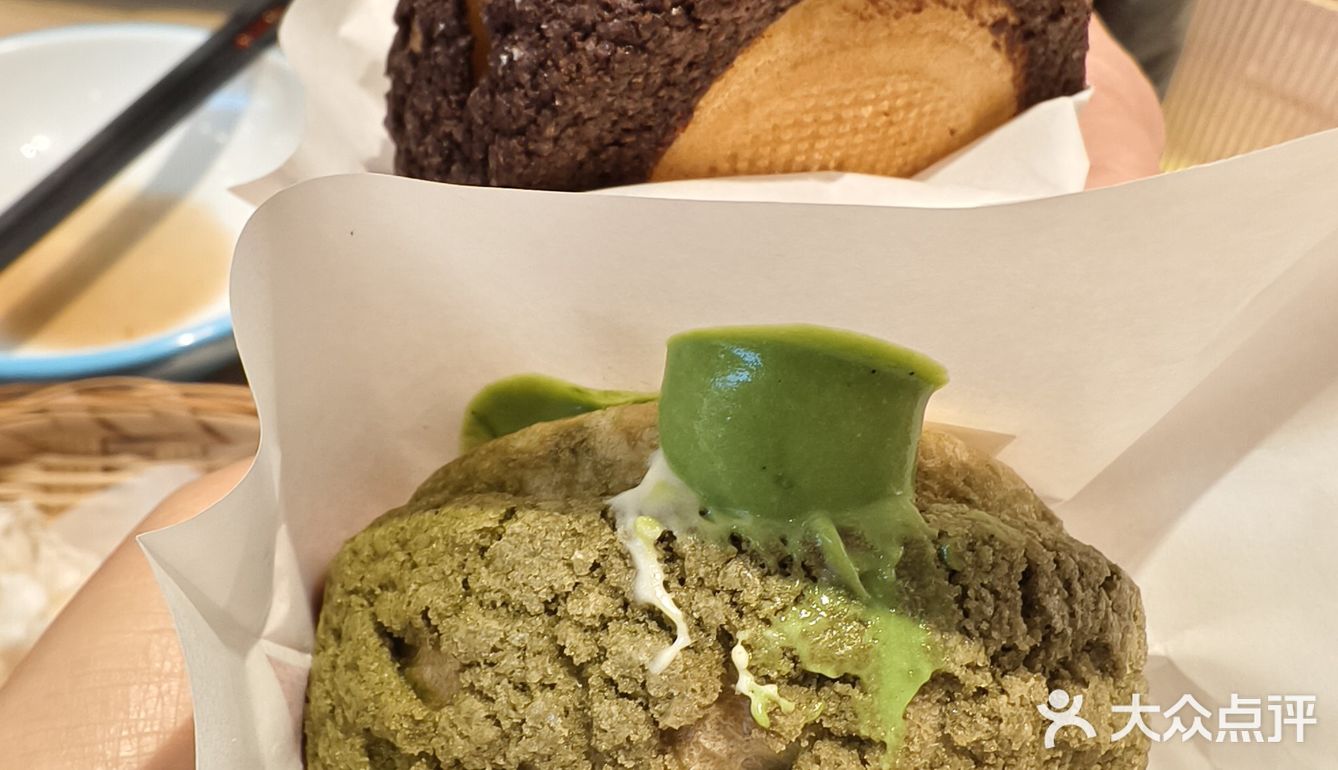 今天吃了颗抹茶星球