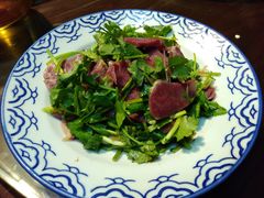 香菜拌牛肉-得意楼蒸菜馆