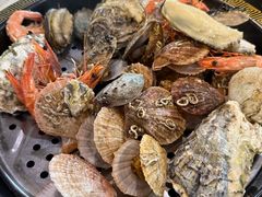 老灶蒸汽海鲜锅-巧克力渔家.小船海鲜胶东菜(万平口店)