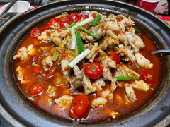 黄金酸辣泡椒牛蛙-蛙三泡椒牛蛙(万象城店)