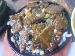 铁板皮渣-朝汉美食村(滏东总店)