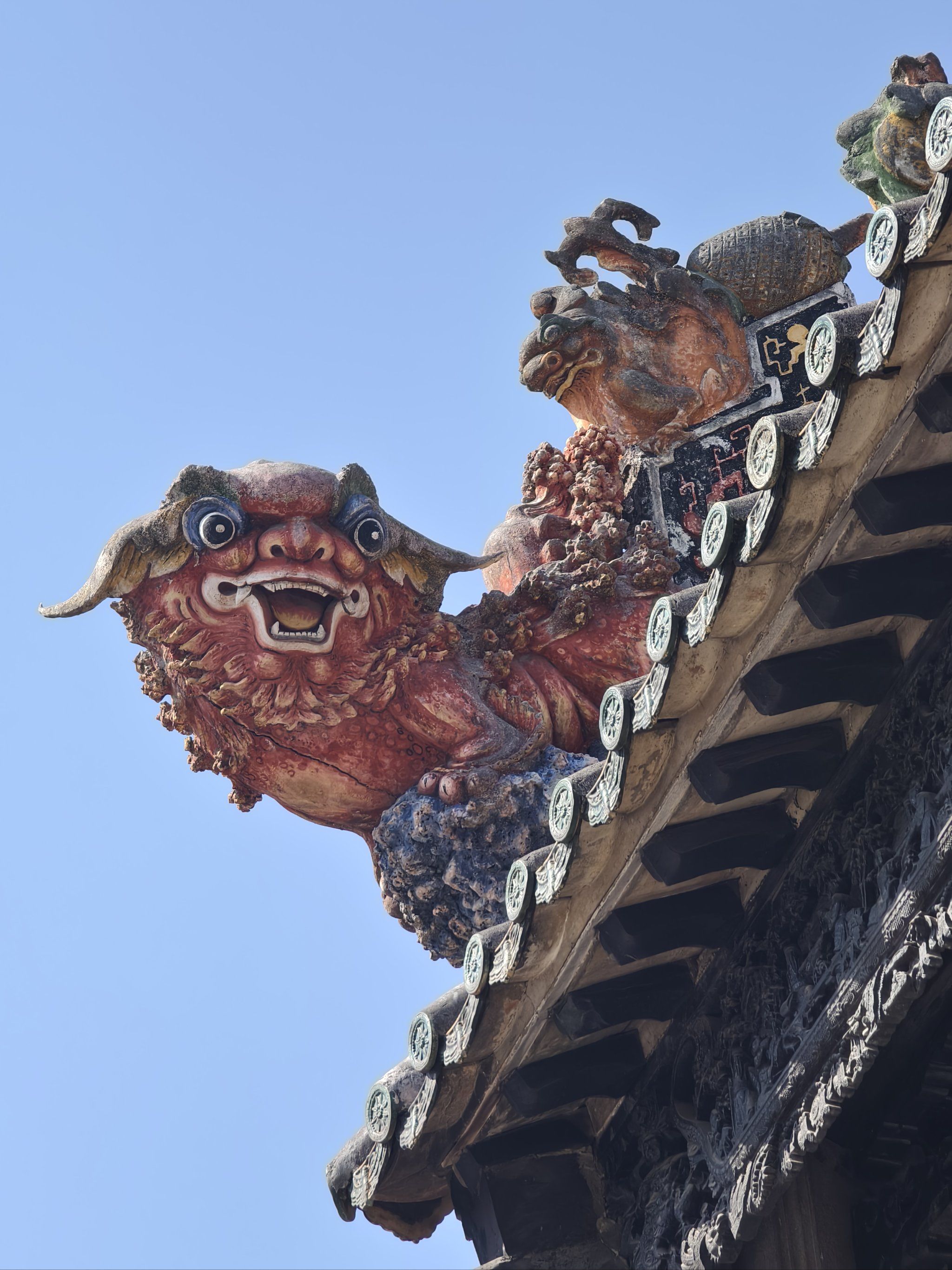 为了看这个彩狮子,我去了一趟陈家祠