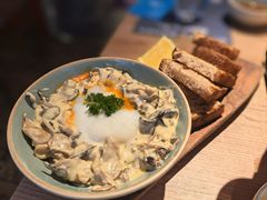 滇南杂菌配酸面包-山野板扎·云贵川Bistro(上海首店)