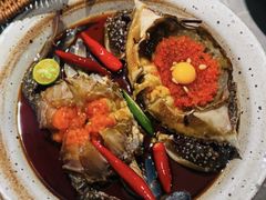 -草家酱蟹炭火烤肉店(珲春南路一店)
