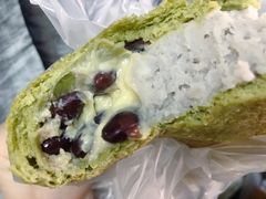 抹茶厚芋泥软软包-LELECHA乐乐茶(上海五角场万达广场店)