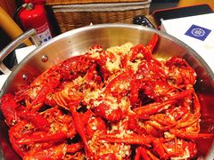 蒜香小龙虾-日进一片海.生腌海鲜火锅.宵夜烧烤(三里屯总店)