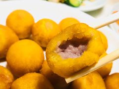 炸地瓜丸-日丰园海肠水饺·老字号大连海鲜(和平广场店)