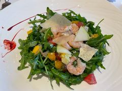 芝麻菜沙拉配柚子油醋汁-福楼法餐厅FLO