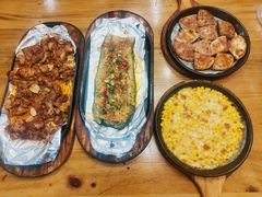 料理烤特色火烧-老东镇啤酒屋海鲜加工·蒸汽海鲜·海鲜烧烤(台东店)