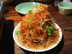 茄汁土豆丝-绿茶餐厅(华联万柳店)