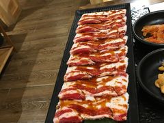 调味猪五花-九田家黑牛烤肉料理(石路天虹店)