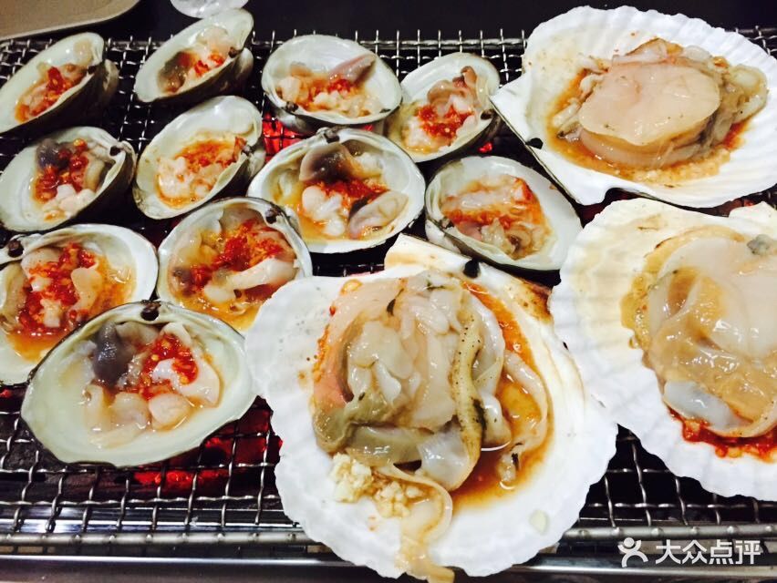 东海海鲜烧烤(发展店)-生吃八爪鱼-菜-生吃八爪鱼图片-延吉市美食