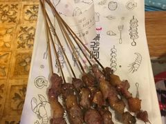 烤羊肉-青炉里青花椒鲜活烤鱼(理工大店)