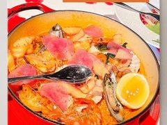 瓦伦西亚铁锅海鲜饭-弗兰克牛排西餐厅Ribone steak house(柠檬花园店)