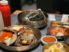 -草家酱蟹炭火烤肉店(珲春南路二店)