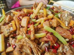 干锅牛蛙-馋嘴蛙火锅