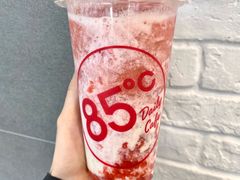 鲜草莓厚乳-85度C(深圳佳宁娜店)