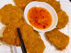 金沙莲藕盒-谷丰健康凤贤居酒家