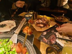 烤猪颈肉-烤匠麻辣烤鱼(环球中心店)