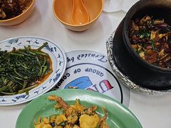 -长城砂煲田鸡粥