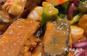 Seafood Black Bean Sauce Tofu