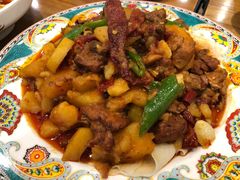 两人新疆沙湾大盘鸡-巴依老爷新疆美食(望京小街店)