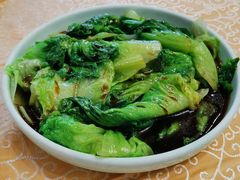 白灼生菜-王四酒家苏帮菜馆(观前店)