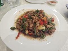 爆炒黄牛肉-好兄弟郭巨海鲜(天一阁店)