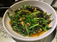 韭菜炒螺蛳肉-井水小厨·湘菜(活力广场店)