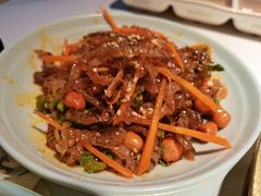 泡椒鱼皮-猪啊牛呀羊啊铜盘烤肉(正大广场店)