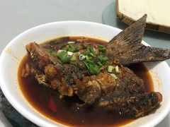 红烧划水-天乐农家鱼头王(天目湖店)
