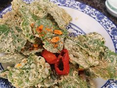 面拖桑树叶-天台徐家小吃