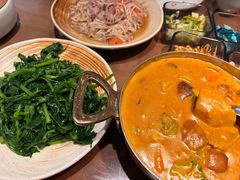 清炒豌豆尖-金孔雀德宏傣味餐馆(魏公村店)