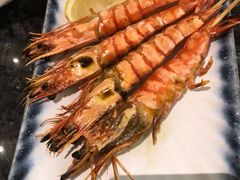 盐烤大虾-菊上料理(蜀山银泰百货店)