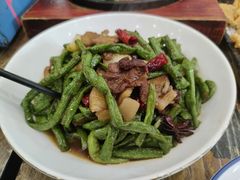 大碗长豆角-八张桌子(老店)