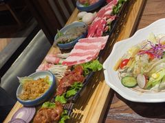 -明洞阿姨·韩式酱蟹烤肉·创意料理(三元桥店)