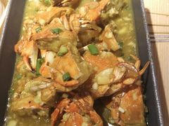 特色花盖蟹（蒜香味）-街角等你.大连海鲜烧烤(西安路店)