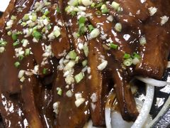 铁板酱烧茄子-鸿运楼烤鸭店(天桥店)