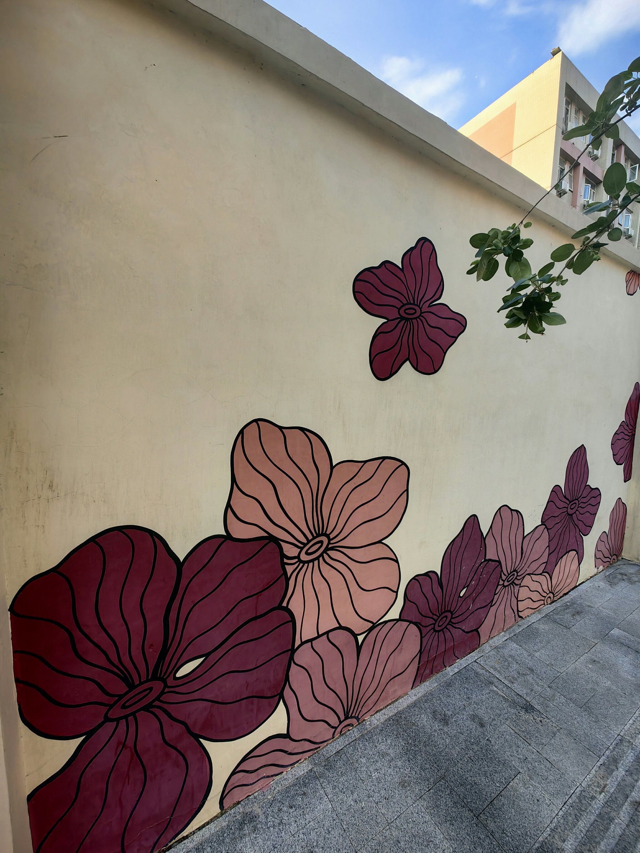 墙角的涂鸦秘境