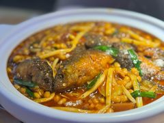 黄豆酸笋焖禾花鱼-丫丫厨娘·柠檬鸭(安吉万达店)