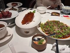 鸭皮蘸白糖-四季民福烤鸭店(王府井东安门店)