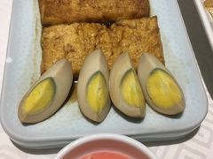 卤水蛋拼豆腐-顺峰海鲜酒楼(省府店)