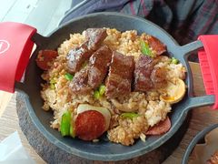 炙烤澳洲西冷牛排铁锅饭-必胜客(港城新天地店)